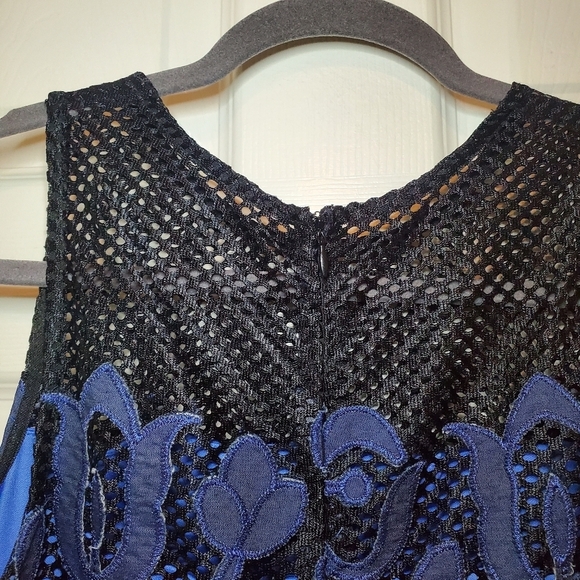 Julia Jordan Embroidered Applique Fit and Flare Dress Size 8 - Picture 9 of 13